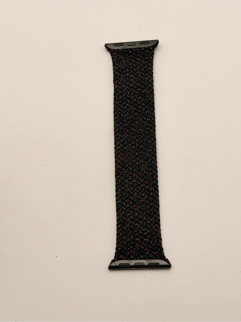 Apple Watch Black Unity Braided Solo Loop Band For 42/44/46/49mm, Very Good